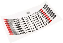 Notubes Decal-Set Für ZTR Arch EX Laufradsatz