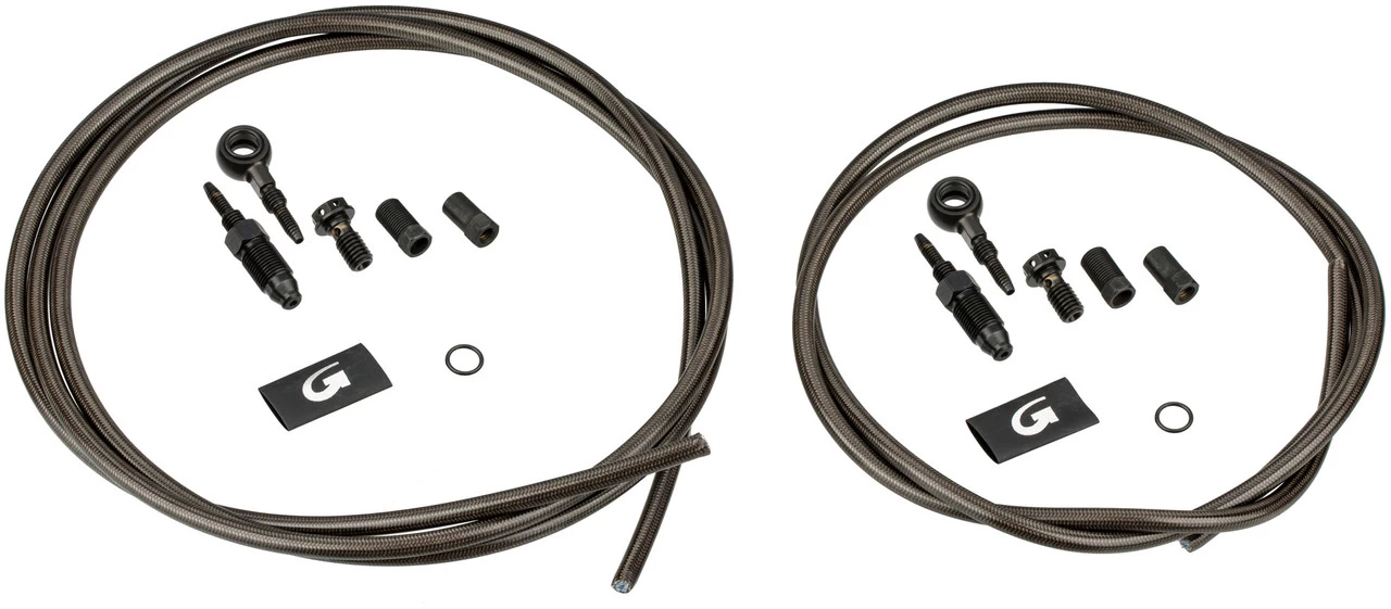 Stahlflexleitungskit VR + HR XTR/XT/SLX/Zee/Magura Gust.M/HayesStroker