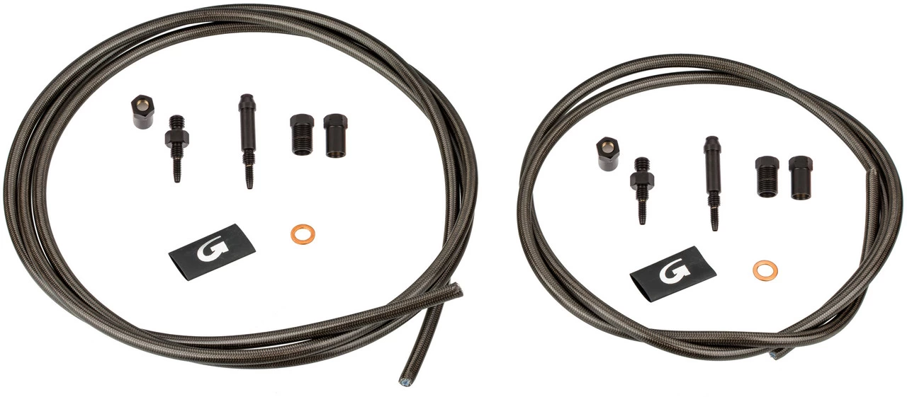 Stahlflexleitungskit VR + HR Für Magura Louise/Clara/Marta/Julie