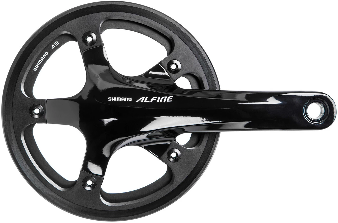 Shimano Alfine Kurbelgarnitur FC-S501 Mit Einfachem KSR
