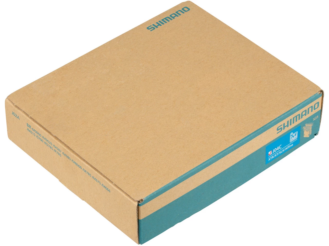 Shimano Bremsbeläge J04C Für XTR, XT, SLX, Alfine - 25 Paar – Bild 3