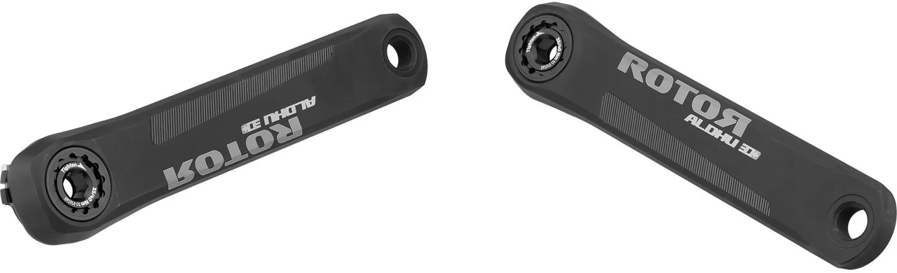 Rotor ALDHU 3D+ Kurbelgarnitur Mit Direct Mount Spidering, Q-Rings – Bild 3