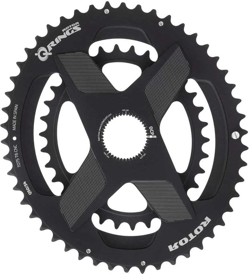 Rotor ALDHU 3D+ Kurbelgarnitur Mit Direct Mount Spidering, Q-Rings – Bild 5