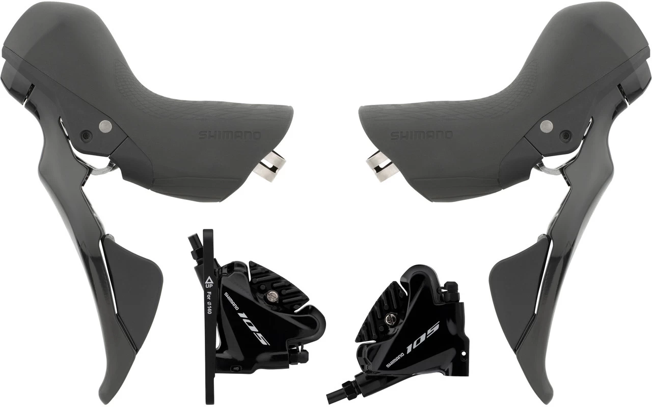 Shimano 105 V+h Set BR-R7070 + ST-R7025 Scheibenbremse