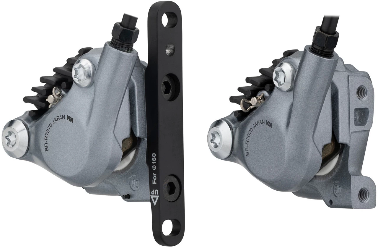 Shimano 105 V+h Set BR-R7070 + ST-R7025 Scheibenbremse – Bild 6