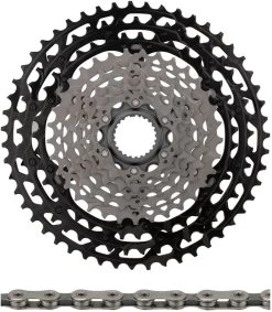 Shimano XTR Kassette CS-M9100-12 + Kette CN-M9100 12-fach Verschleißset