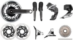 SRAM Red ETap AXS HRD FM Gruppe 2x12-fach 37-50 6-Loch Scheibenbremse