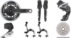 SRAM Red ETap AXS Road Powermeter Gruppe 2x12-fach 33-46