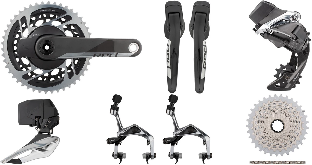 SRAM Red ETap AXS Road Powermeter Gruppe 2x12-fach 33-46
