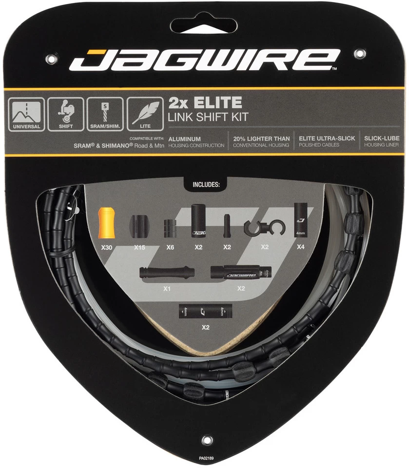 JAGWIRE 2X Elite Link Schaltzugset – Bild 5