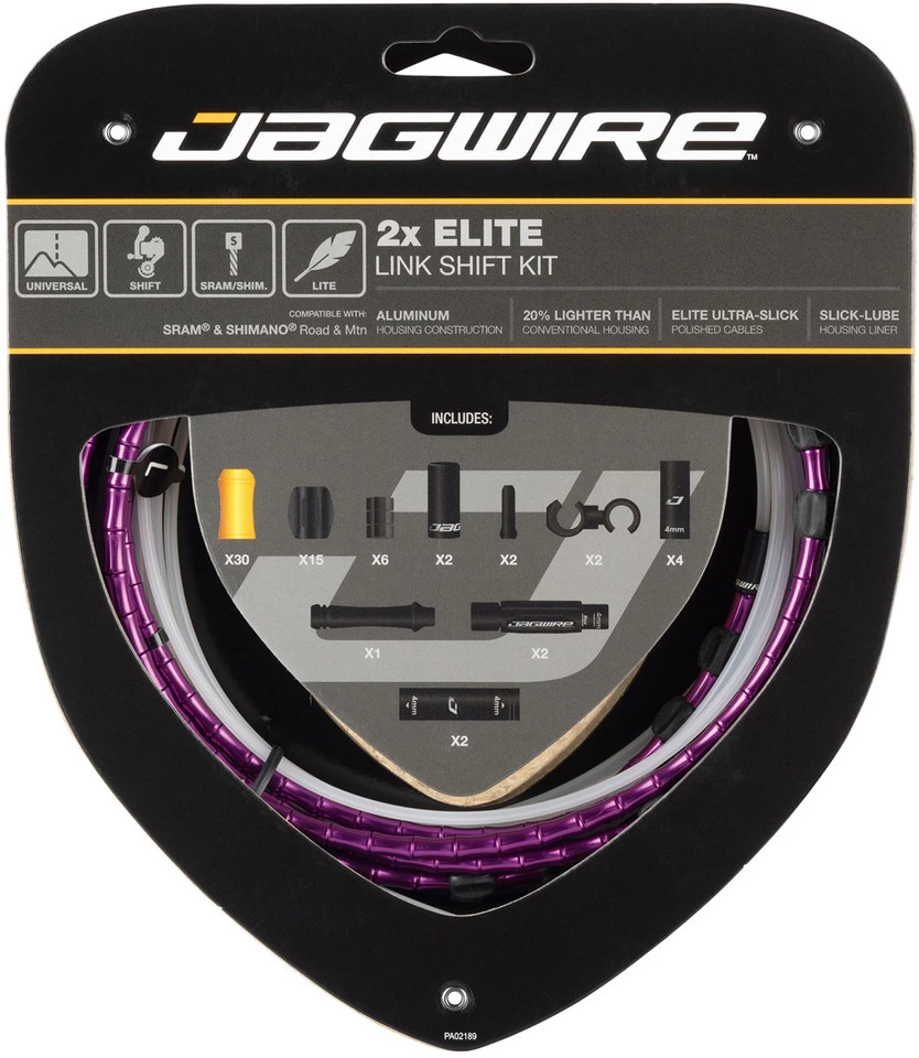 JAGWIRE 2X Elite Link Schaltzugset – Bild 9