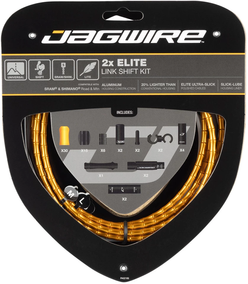 JAGWIRE 2X Elite Link Schaltzugset – Bild 11