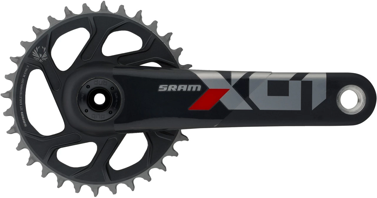 SRAM X01 Eagle SuperBoost+ DUB DM 12-fach Carbon Kurbelgarnitur