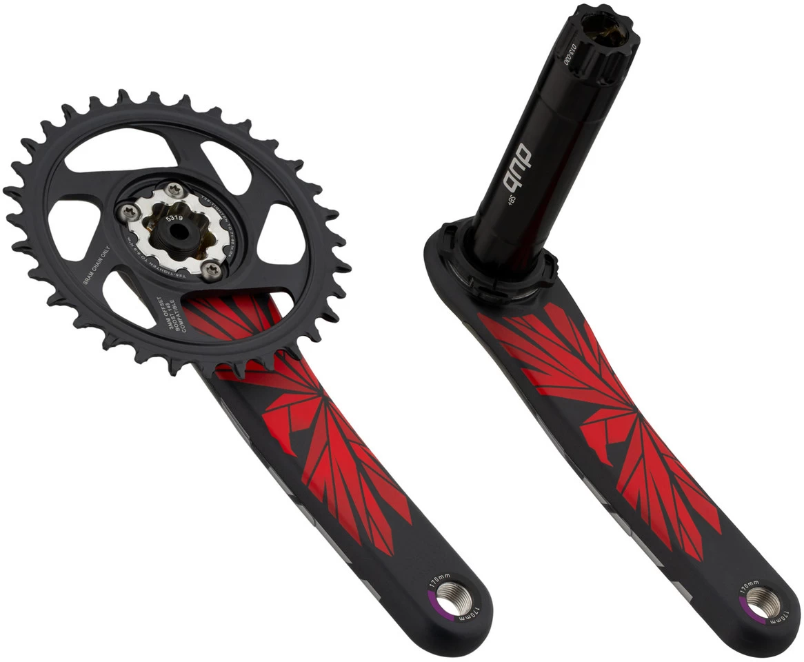 SRAM X01 Eagle SuperBoost+ DUB DM 12-fach Carbon Kurbelgarnitur – Bild 3
