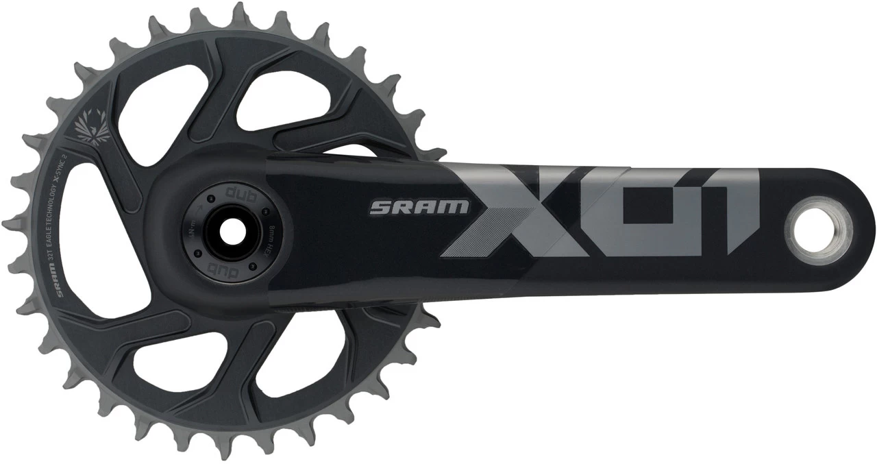 SRAM X01 Eagle SuperBoost+ DUB DM 12-fach Carbon Kurbelgarnitur – Bild 5