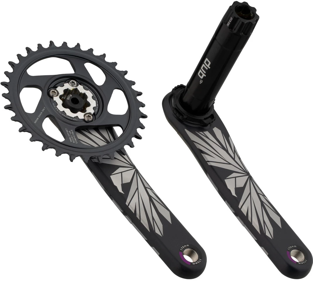 SRAM X01 Eagle SuperBoost+ DUB DM 12-fach Carbon Kurbelgarnitur – Bild 7