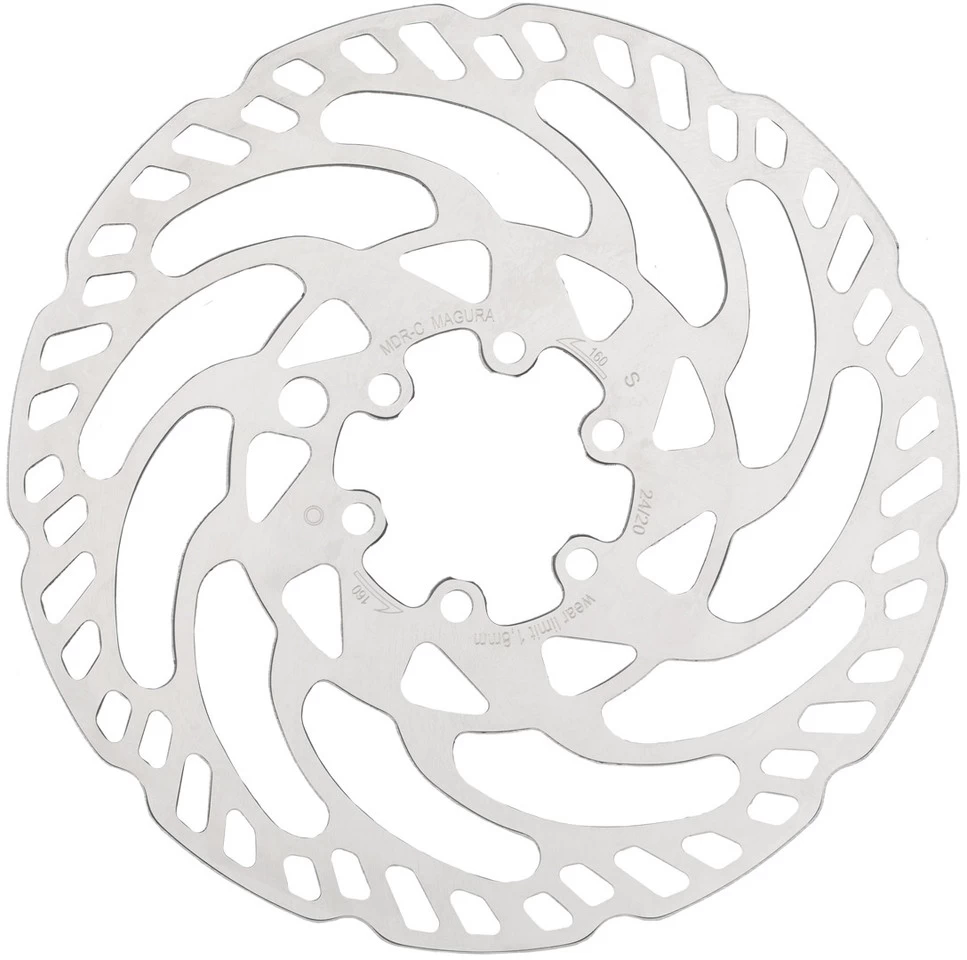 MAGURA MDR-C Bremsscheiben Und Belag Kit 6-Loch 160 Mm – Bild 2