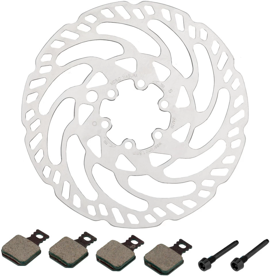 MAGURA MDR-C Bremsscheiben Und Belag Kit 6-Loch 160 Mm – Bild 8