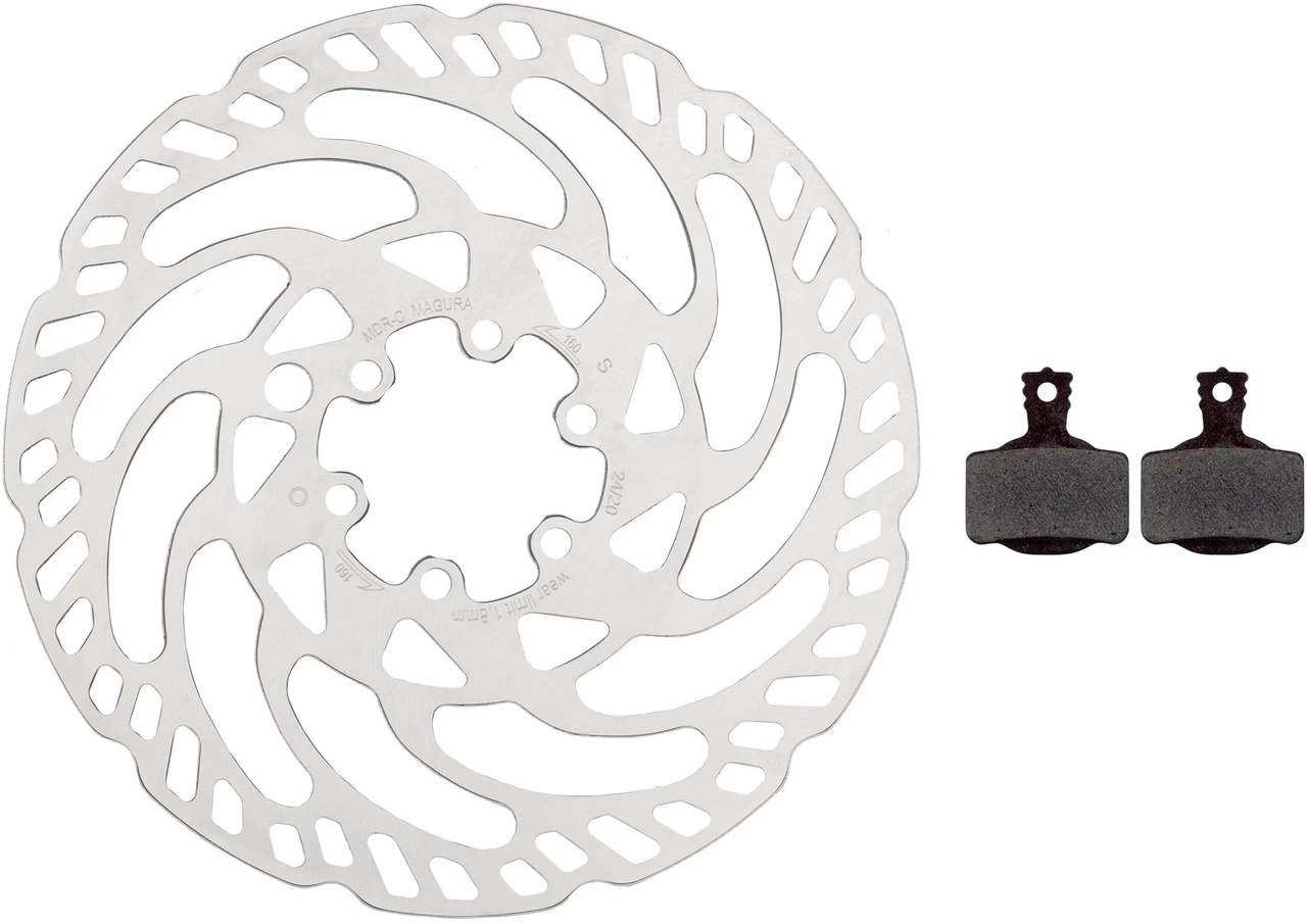 MAGURA MDR-C Bremsscheiben Und Belag Kit 6-Loch 160 Mm – Bild 9