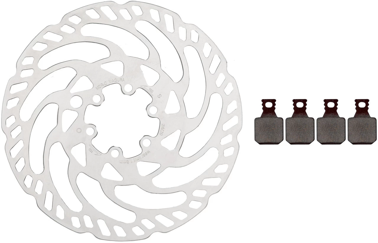 MAGURA MDR-C Bremsscheiben Und Belag Kit 6-Loch 160 Mm – Bild 17