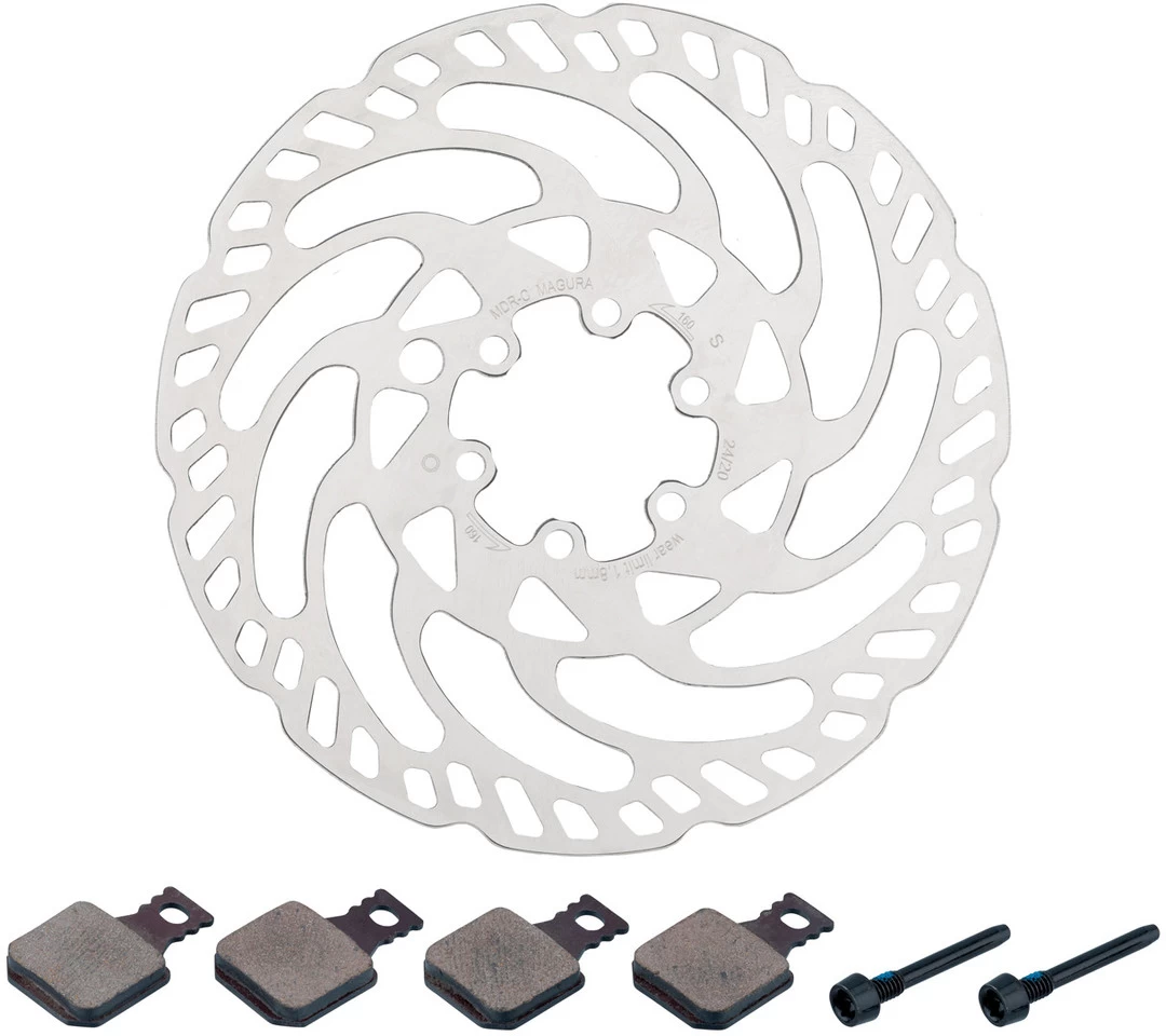 MAGURA MDR-C Bremsscheiben Und Belag Kit 6-Loch 160 Mm – Bild 20