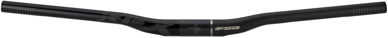 FSA KFX ICR 18 Mm Low Riser 31.8 Carbon Lenker – Bild 2