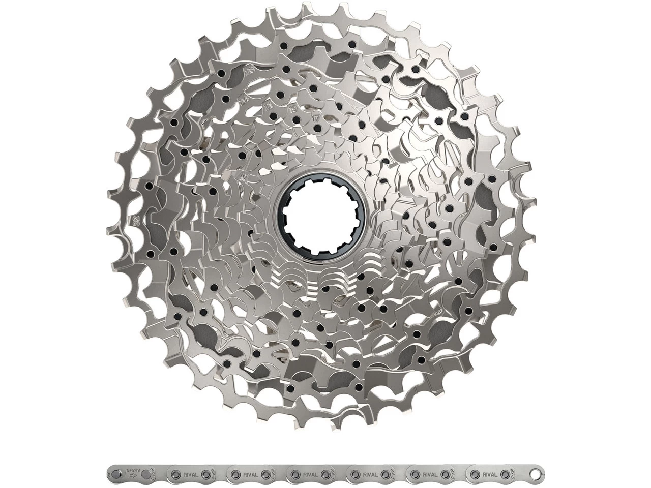 SRAM Rival ETap AXS HRD FM Powermeter Gruppe 2x12-fach 35-48 – Bild 8
