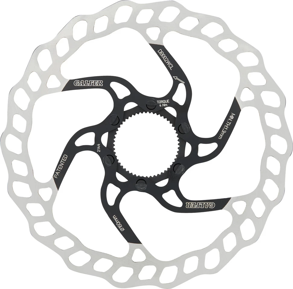 GALFER Fixed Disc Wave 1,8 Mm MTB Center Lock Bremsscheibe