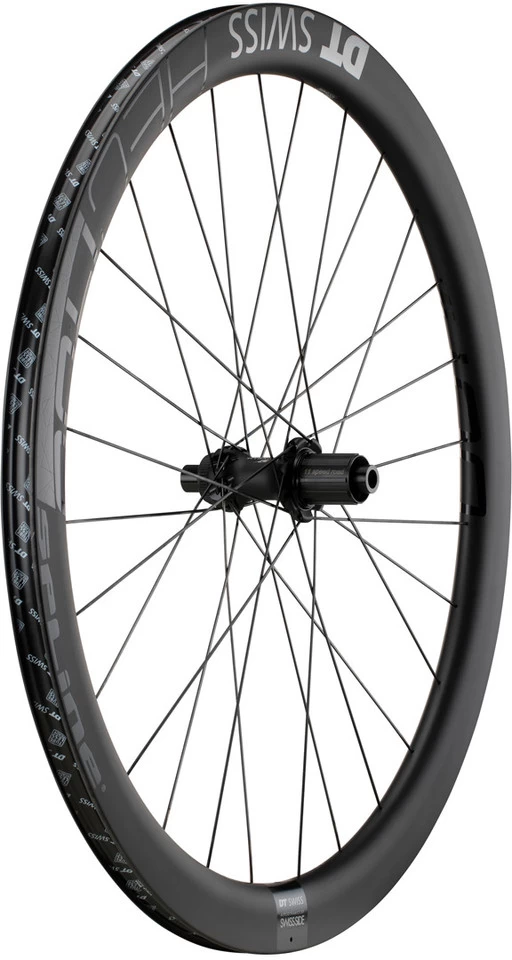Dt-swiss HEC 1400 SPLINE 47 Carbon Disc Center Lock Hybrid 28" Laufradsatz – Bild 4