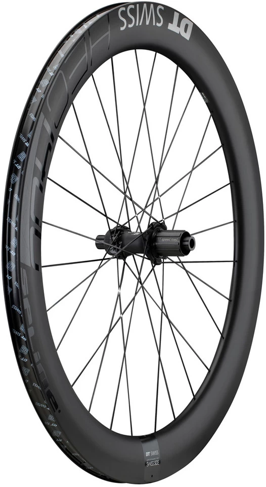 Dt-swiss HEC 1400 SPLINE 62 Carbon Disc Center Lock Hybrid 28" Laufradsatz – Bild 4