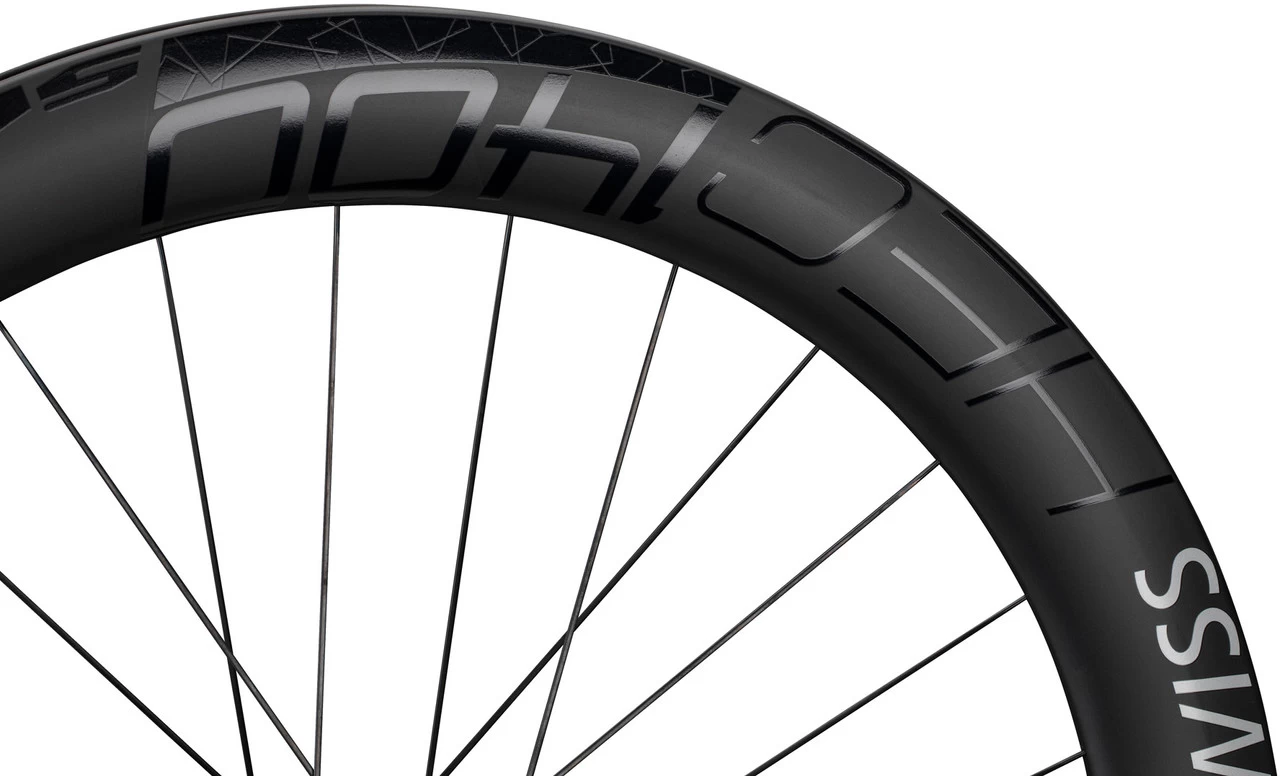 Dt-swiss HEC 1400 SPLINE 62 Carbon Disc Center Lock Hybrid 28" Laufradsatz – Bild 6