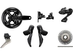 Shimano Dura-Ace Di2 R9250 Powermeter Gruppe 2x12 36-52 Mit Scheibenbremse