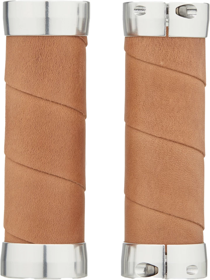 BROOKS Slender Leder Lenkergriffe Für Drehgriffschalter Beidseitig – Bild 12