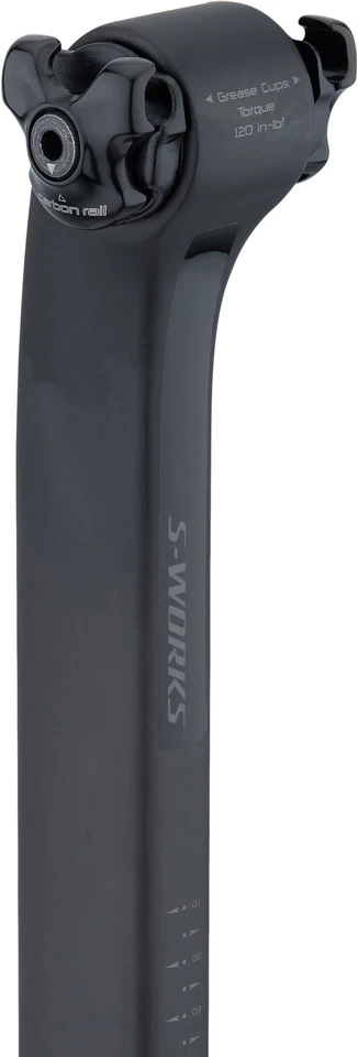 Specialized S-Works Tarmac Clean Carbon Sattelstütze – Bild 4