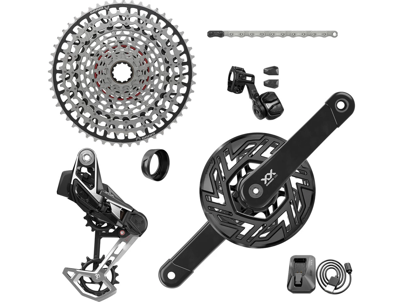 SRAM XX Eagle Transmission AXS 1x12-fach E-MTB Gruppe Für Brose